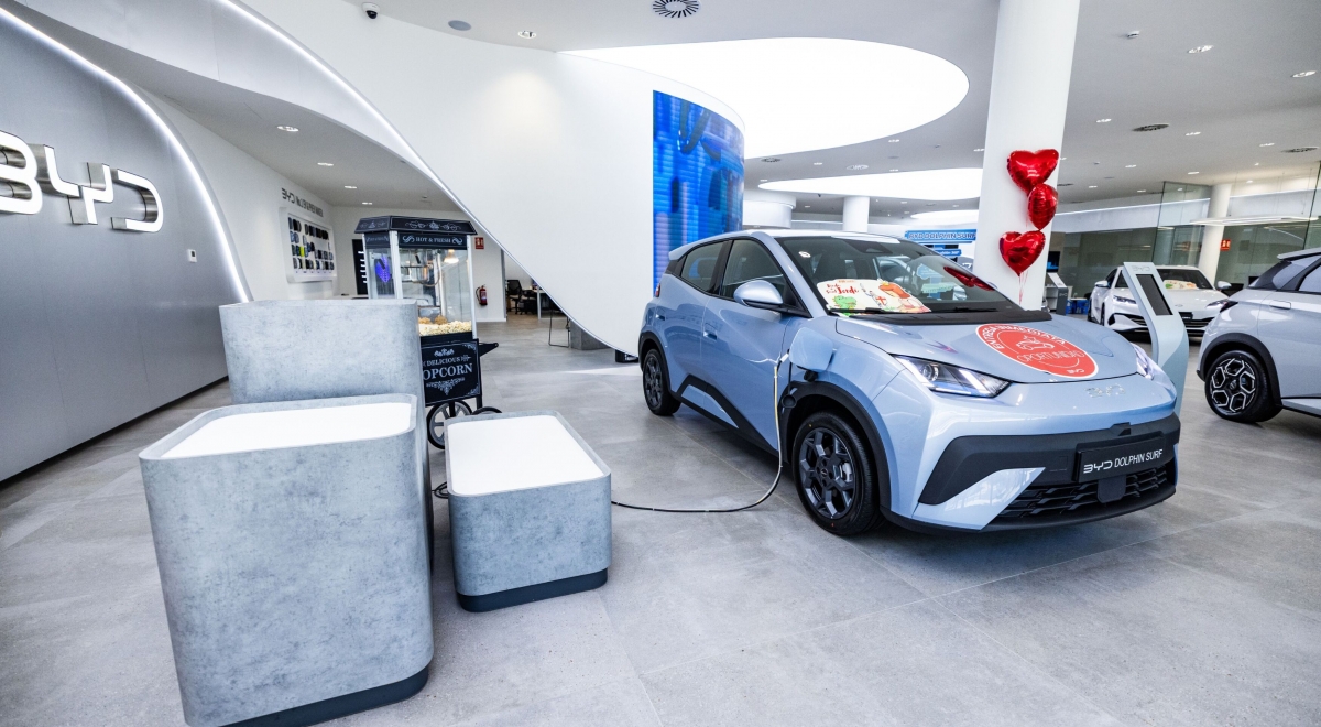 Quadis Dream inaugura un concesionario BYD en Barcelona de 1.650 m2