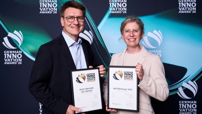 Osram, doble galardón en los German Innovation Award 2026