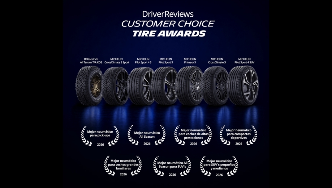 Michelin, reconocida en los Customer Choice Awards 2026/27 por sus neumáticos all season y deportivos