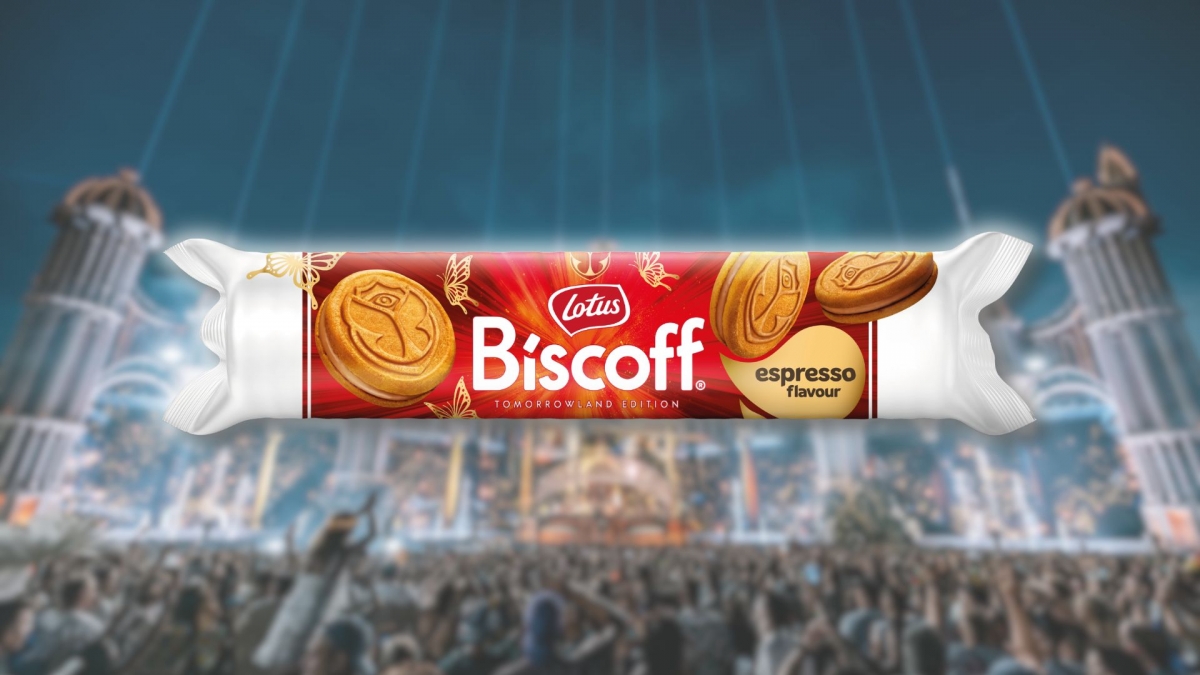Nueva edición limitada de galletas Biscoff x Tomorrowland