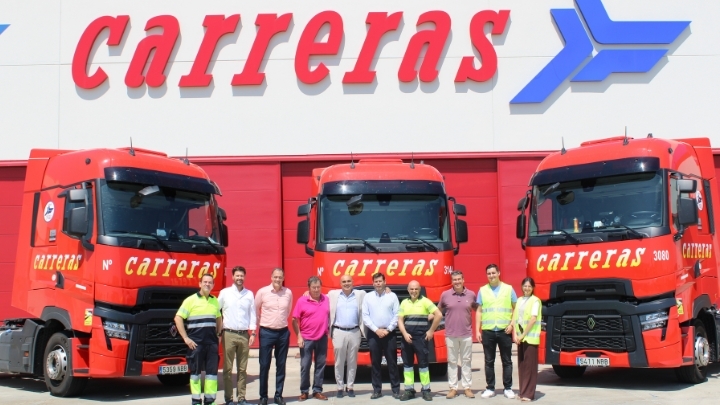 Carreras incorpora a lo largo de este año 118 nuevas tractoras T High de Renault Trucks