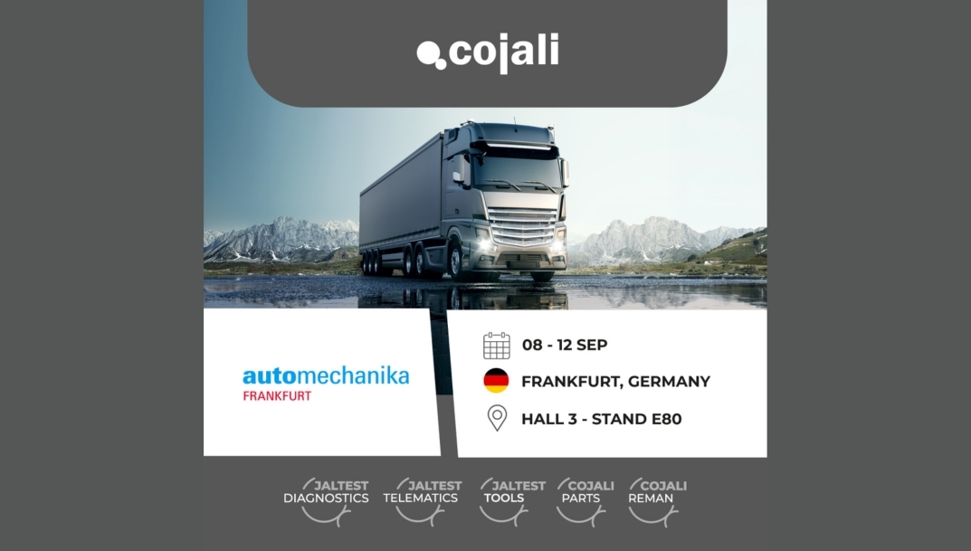 Cojali vuelve a Automechanika Frankfurt con sus soluciones tecnológicas para vehículo industrial
