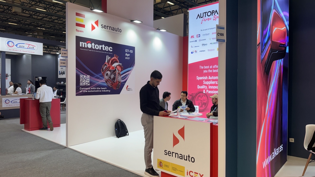 El Pabellón Agrupado Español, bastión de los proveedores españoles durante Automechanika Estambul