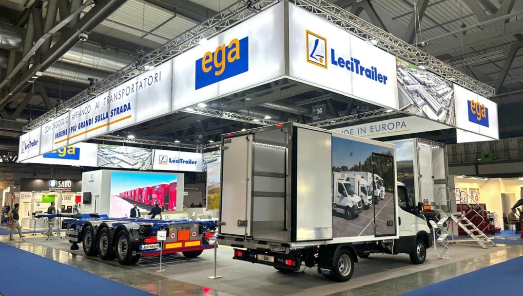 Lecitrailer y EGA llevan sus últimas novedades a la feria Transpotec 2026 de Milán