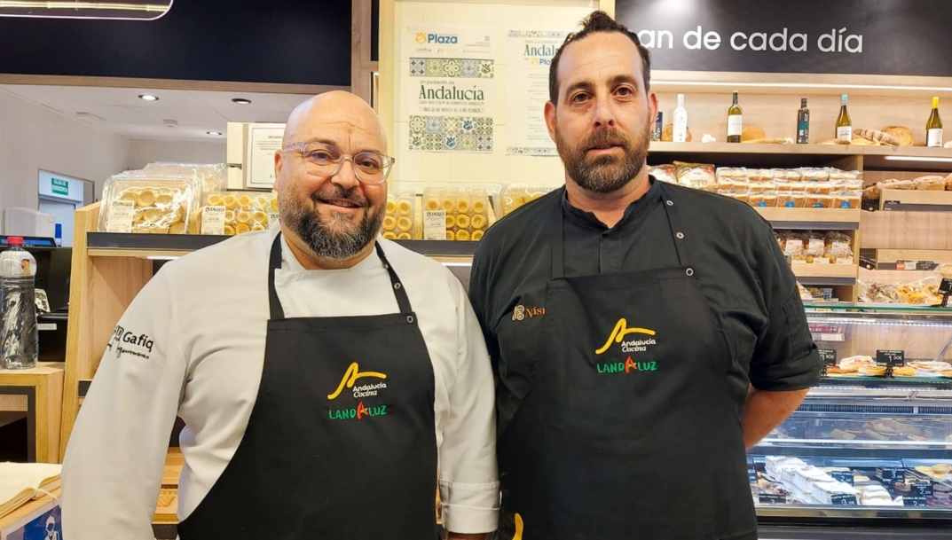 Chefs José Vigara (Gafiq Gastrono?mico) y José María del Pino (Restaurante Nískalo).