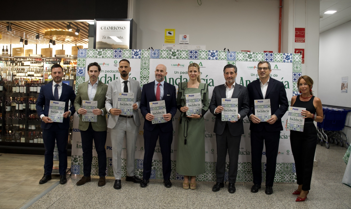 Supermercados Plaza promociona los alimentos andaluces con su nueva campaña 'Un pedacito de Andalucía'
