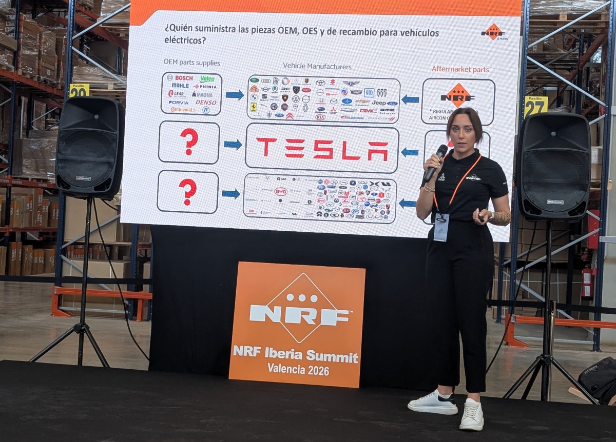 Gaia Coppi, especialista en E-Mobility de NRF.