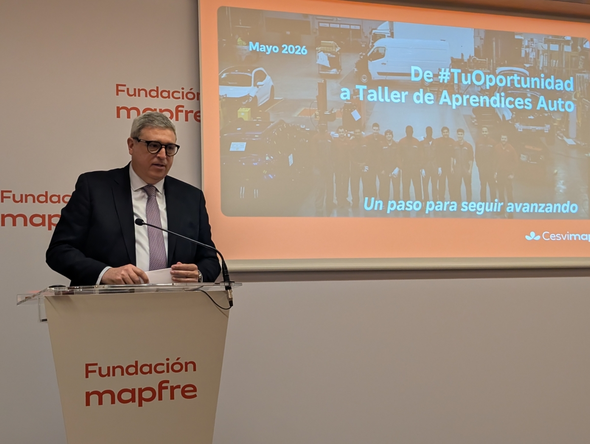 Fundación Mapfre presenta ‘Taller de Aprendices Autos’, formación y empleo para futuros profesionales 