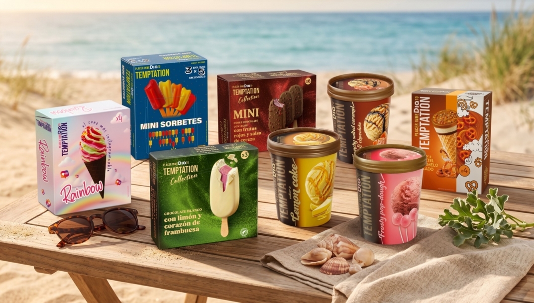 Dia presenta su surtido de helados con cerca de 60 referencias y ocho novedades