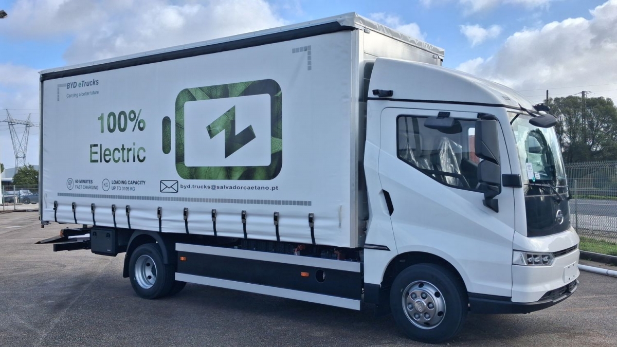 BYD Trucks inicia las operaciones de camiones 100% eléctricos en Portugal con el Grupo Salvador Caetano