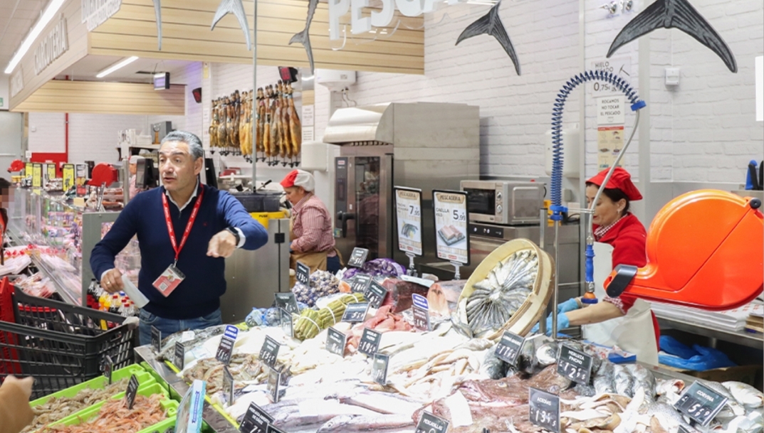 Supermercados El Jamón incorpora pescados y mariscos en sus pedidos online