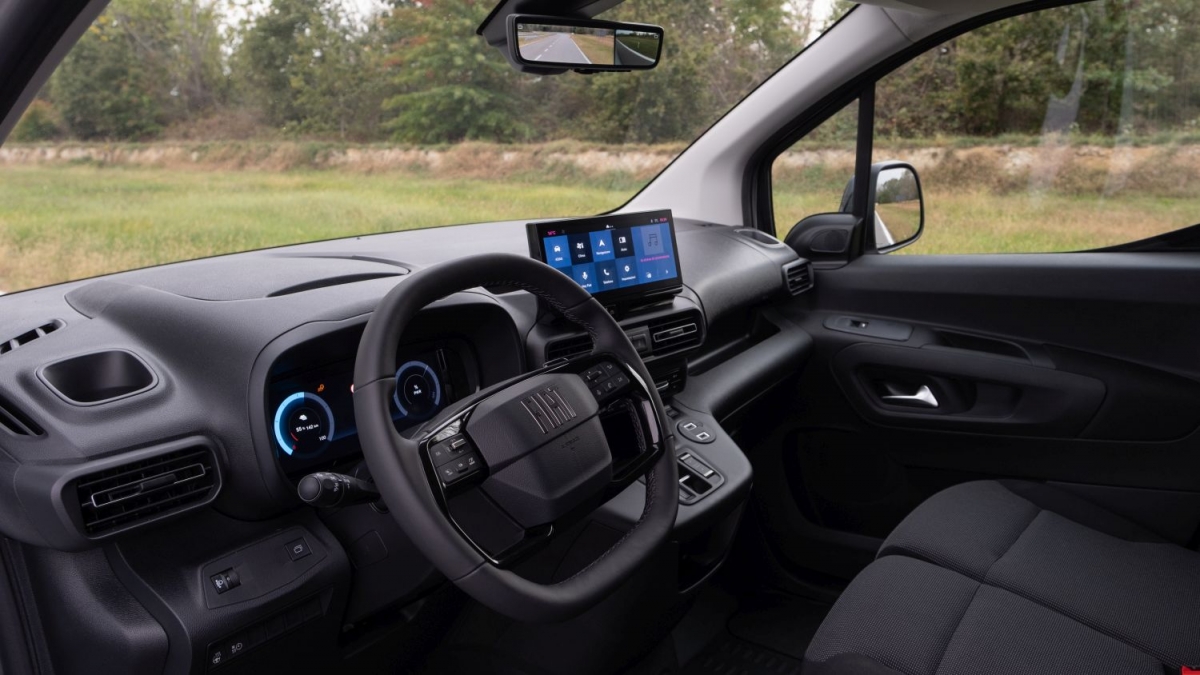 Interior del Fiat Doblò.