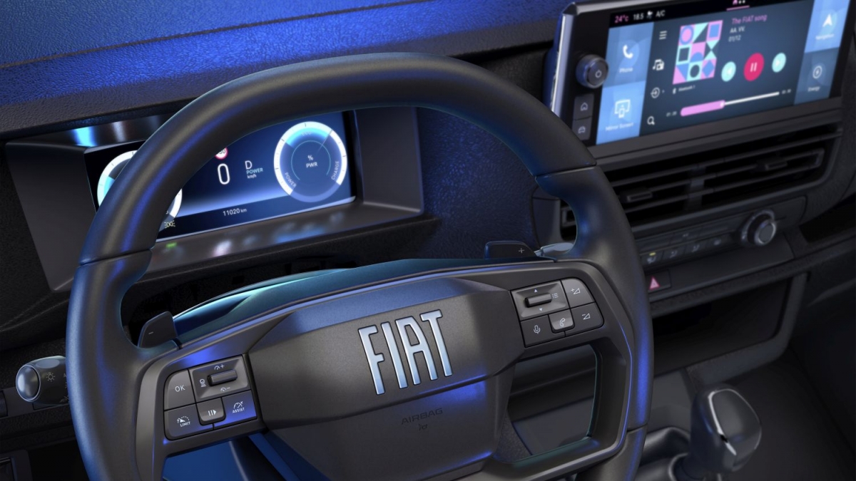 Interior del Fiat Scudo.
