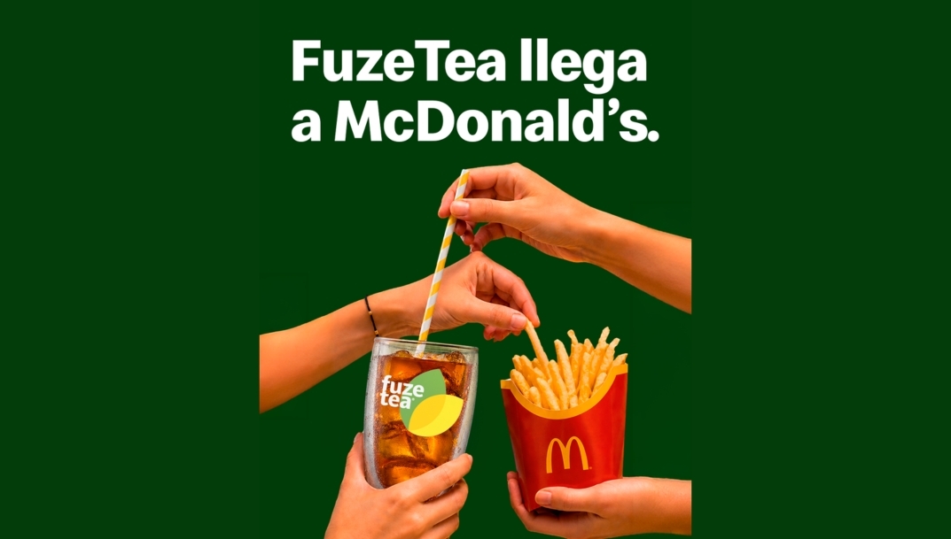 Coca-Cola lleva Fuze Tea a los restaurantes McDonald's en España en plena batalla del té helado