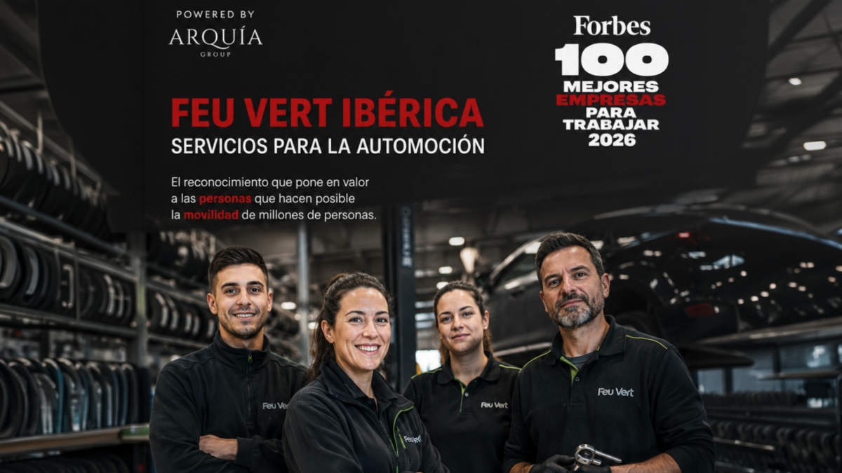 Feu Vert Ibérica impulsa su campaña de verano tras ser reconocida por Forbes entre las 100 mejores empresas para trabajar en España 2026
