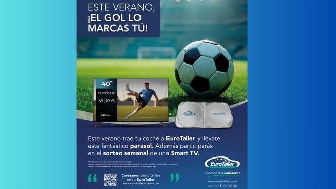 EuroTaller aprovecha el Mundial de fútbol para concienciar del mantenimiento del vehículo con varios premios