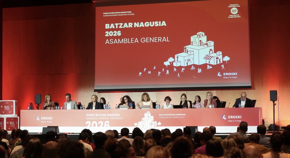 Eroski vuelve a repartir excedentes entre sus socios cooperativistas 16 años después