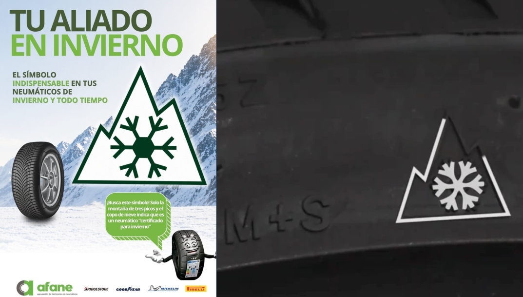 El Reglamento General de Vehículos cambia las normas sobre los neumáticos 'certificados para invierno'