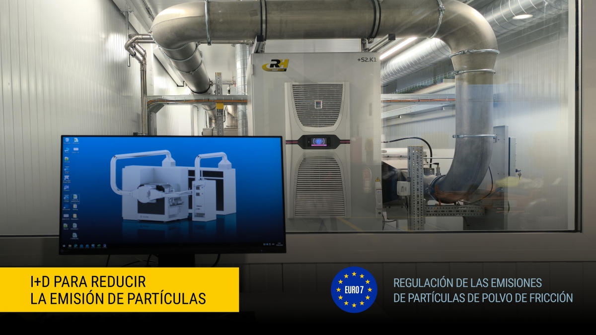 Road House exhibe el talento de su I+D con un banco propio de emisiones de freno que se anticipa a la normativa Euro 7 