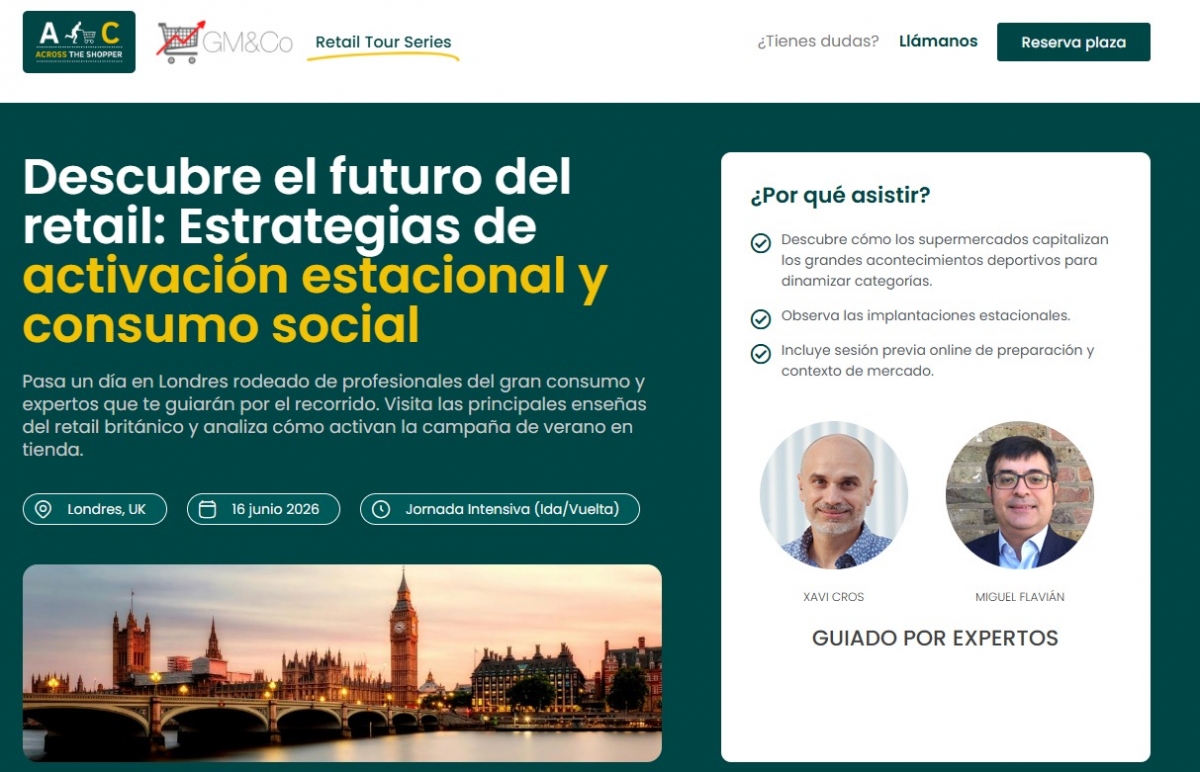 Londres, laboratorio del verano: descubre cómo Tesco, Sainsbury's y M&S activan las grandes oportunidades de la temporada