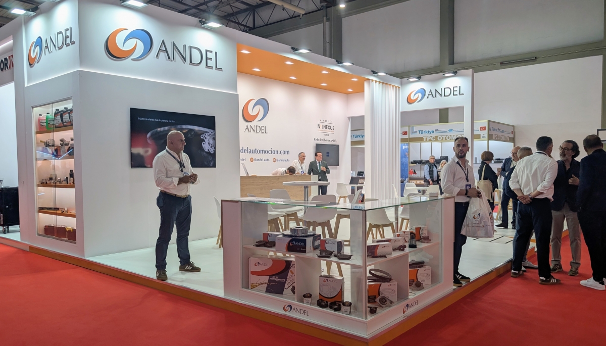 Stand de Andel, grupo español cuyo negocio en Portugal sigue creciendo.