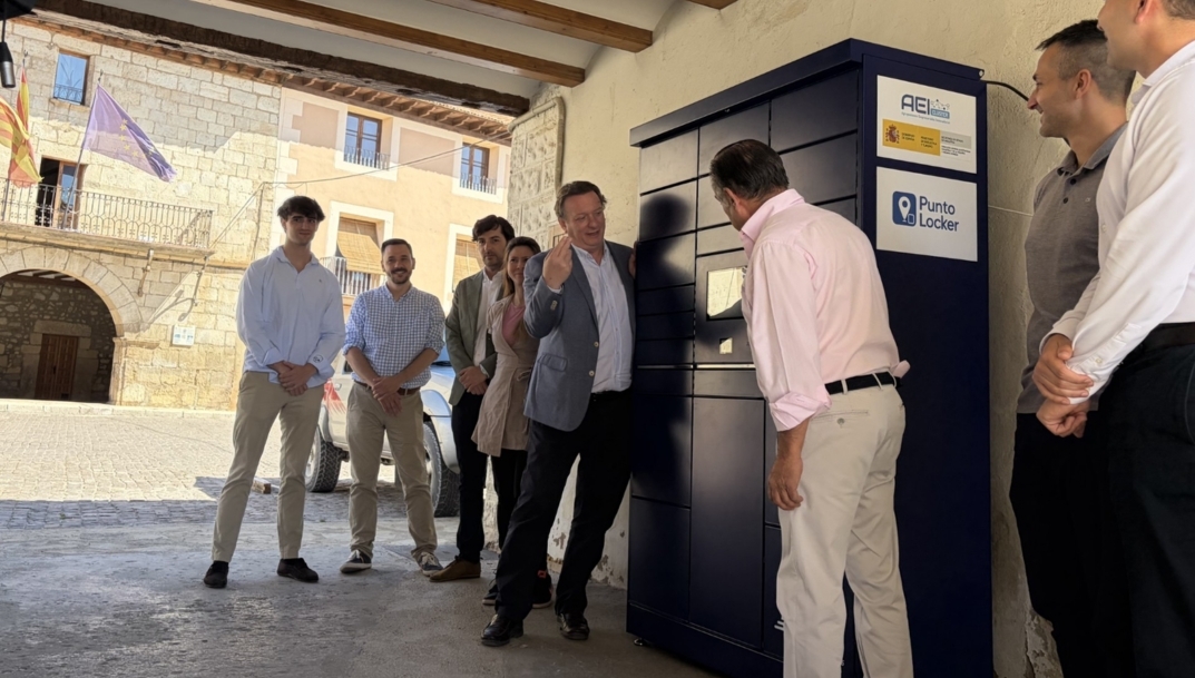 El Clúster Logístico de Aragón impulsa el reparto de mercancías en el medio rural con lockers inteligentes