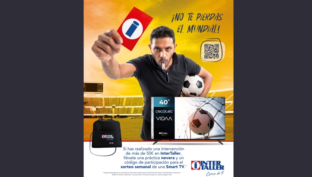 InterTaller lanza 'No te pierdas el Mundial', su campaña de verano que incentiva el mantenimiento del vehículo