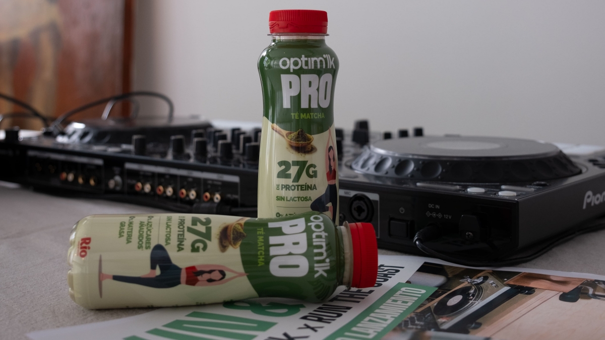 Optimilk PRO Té Matcha, la nueva apuesta innovadora de Grupo Lence con 27 gramos de proteínas