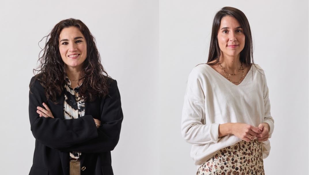 Beatriz López (directora de Marketing de Lateral) y Sofía Gallego (directora de Marketing de Vezzo, Papizza, Taberna del Volapié y MásQMenos).