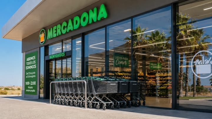  Mercadona desafía uno de los pilares de su modelo con más aperturas los domingos