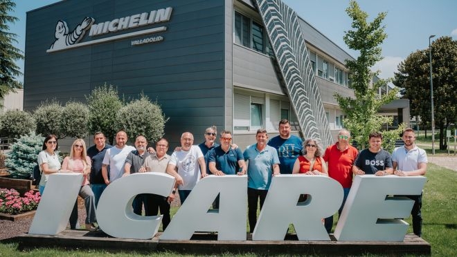 Tiresur y su red Center's Auto conocen de primera mano cómo es la producción de neumáticos de Michelin en Valladolid
