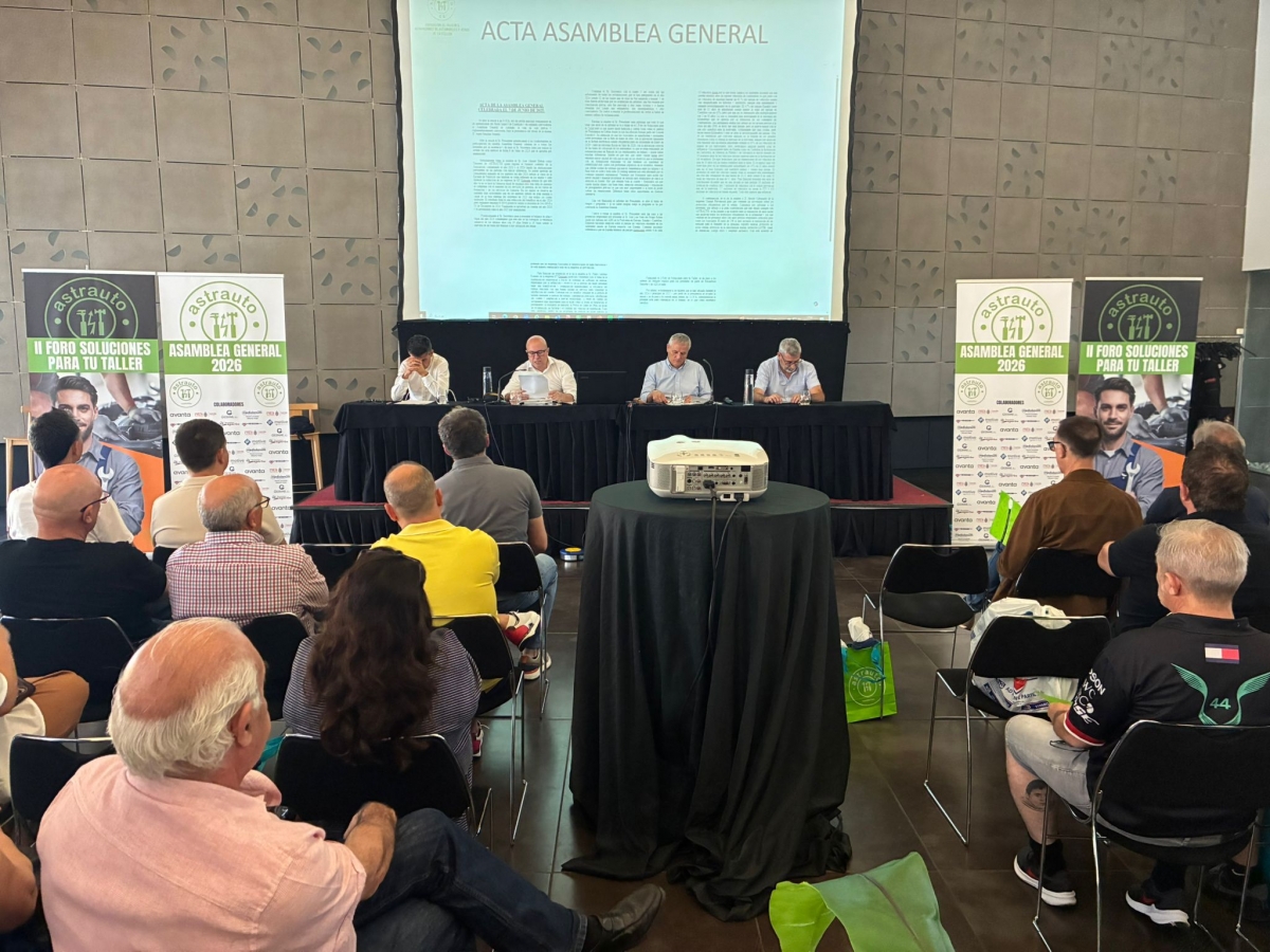 Astrauto reúne a sus talleres en la Asamblea General y destaca un 2025 sin reclamaciones de consumo