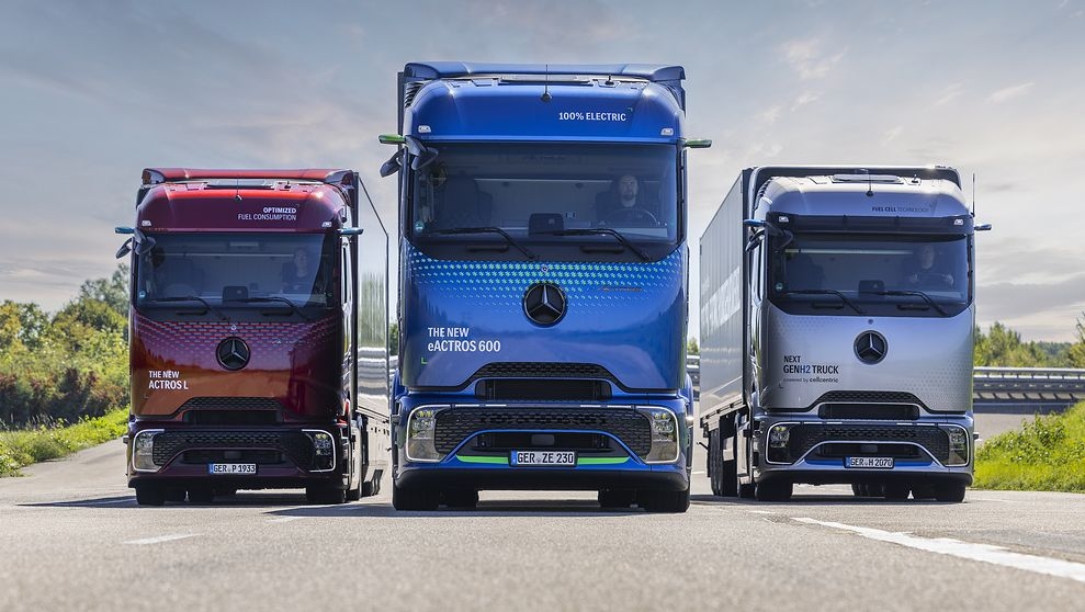 Mercedes-Benz Trucks presentará en la IAA 2026 su apuesta multitecnológica con el nuevo eActros Lowliner y el NextGenH2