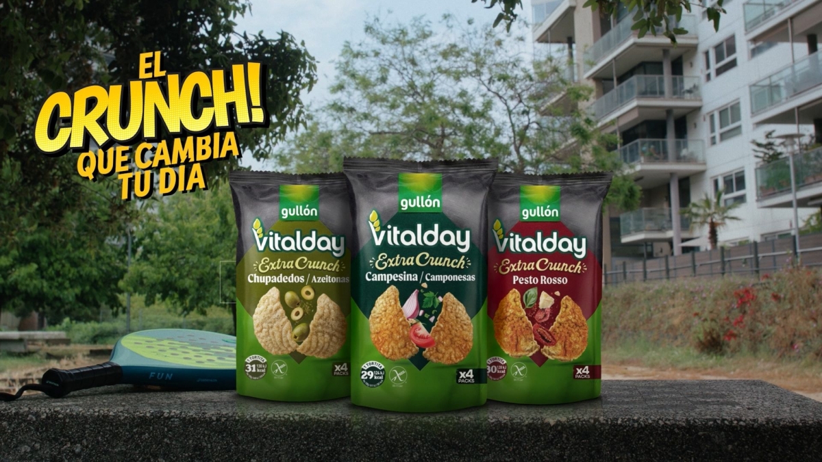 Gullón lanza una nueva línea de tortitas, 'Extra Crunch'