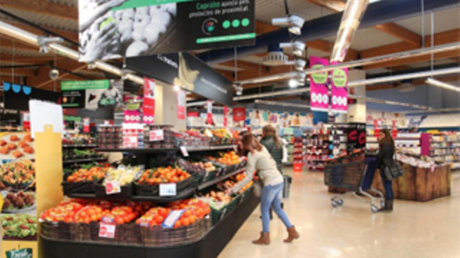 Caprabo promociona productos catalanes con descuentos del 50%