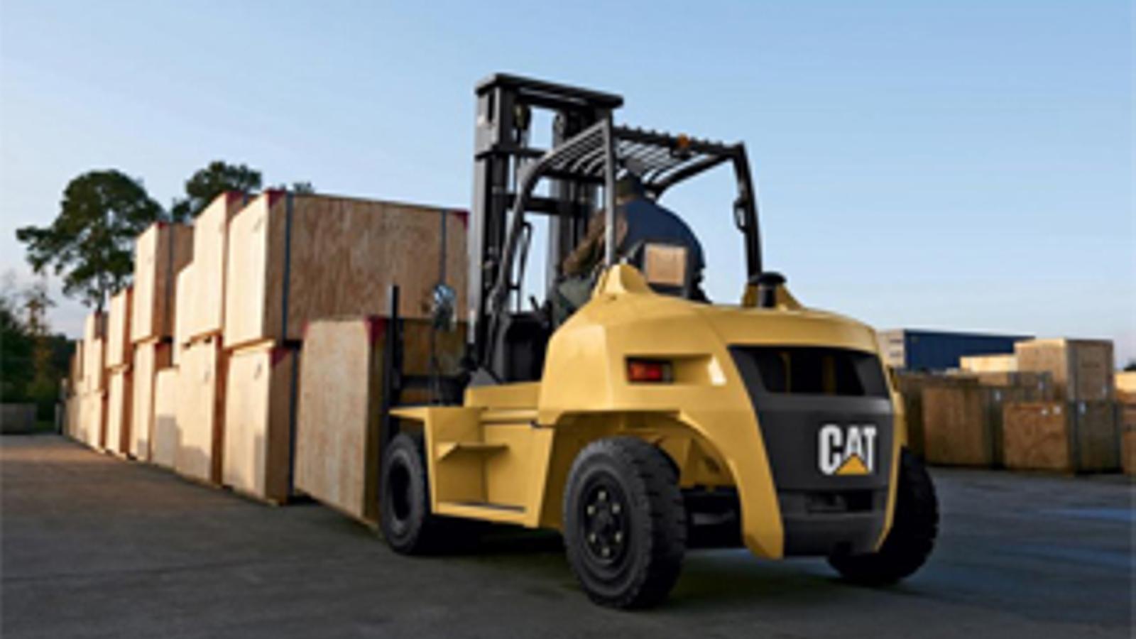 Carretilla elevadora Diesel 7 toneladas de Cat Lift Trucks - 
