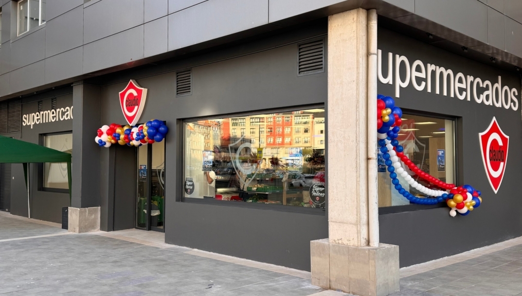 Gadisa abre un supermercado Claudio en Narón (A Coruña) y suma 12 franquicias en lo que va de 2026