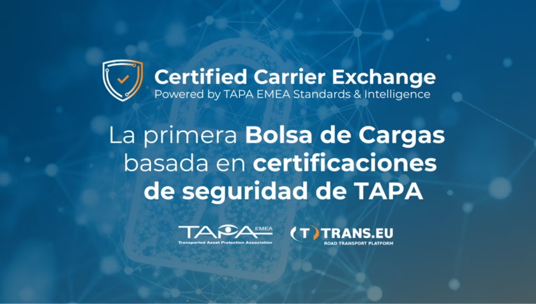 TAPA y Trans.eu lanzan una bolsa de cargas para transportistas con certificación 