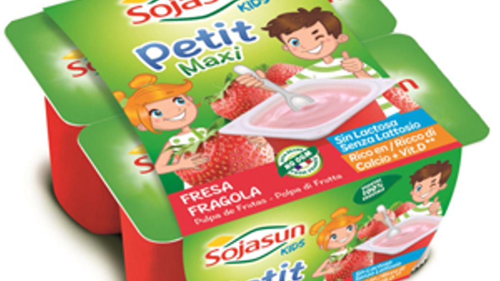 Sojasun lanza el primer petit 100% vegetal para niños
