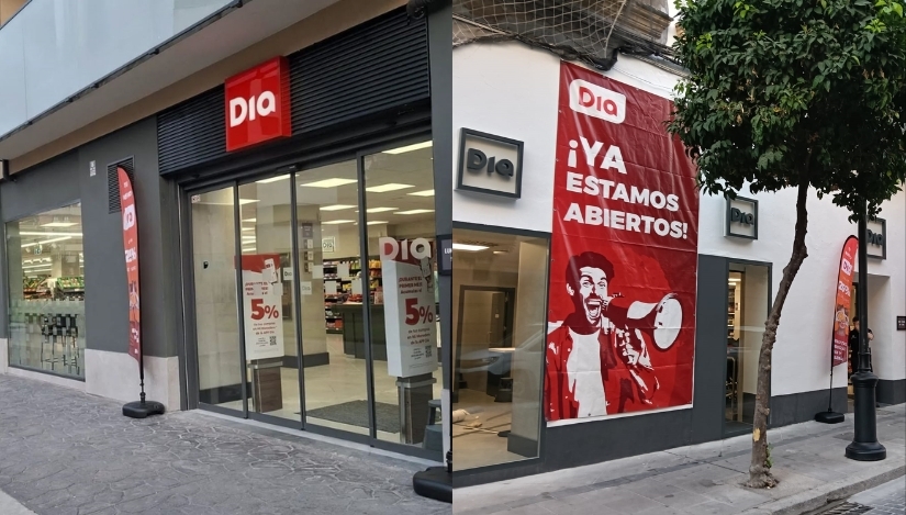 Dia abre nuevos supermercados en Oviedo (Asturias) y el Puerto de Santa María (Cádiz)