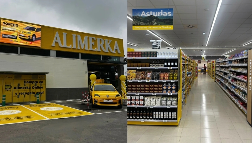 Alimerka abre un nuevo supermercado en Somió, Gijón, con 3.000 metros cuadrados