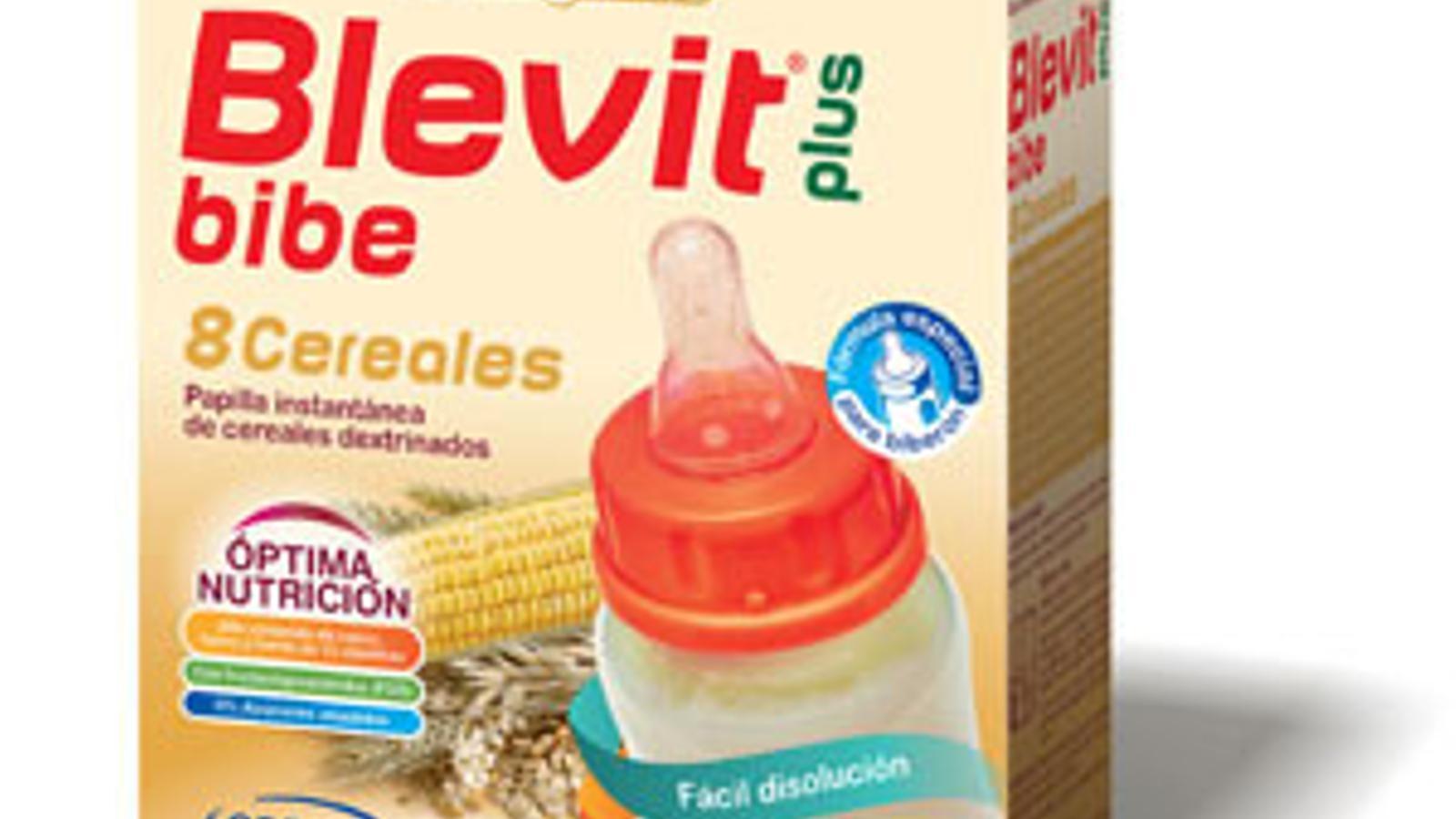 Nueva gama de papillas para biberón Blevit plus Bibe - 
