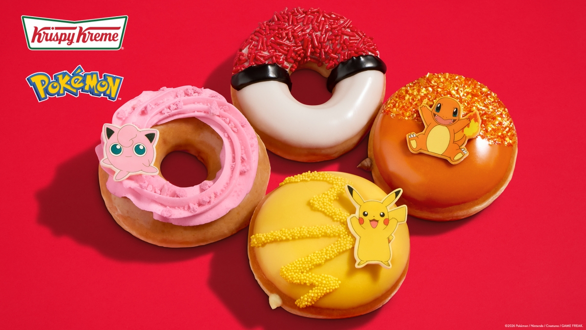 Pokemon x Krispy Kreme.