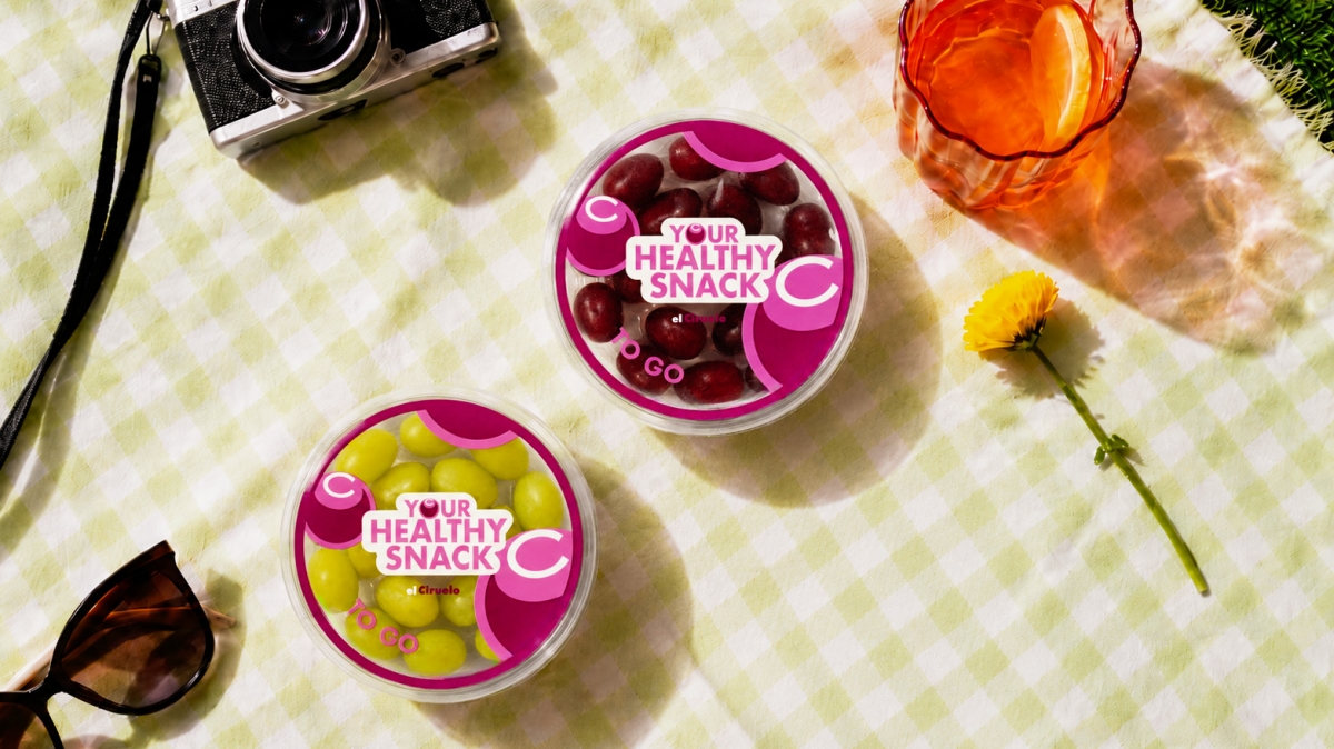 El Ciruelo amplía su línea Your Healthy Snack con un nuevo formato de uva de mesa lista para consumir
