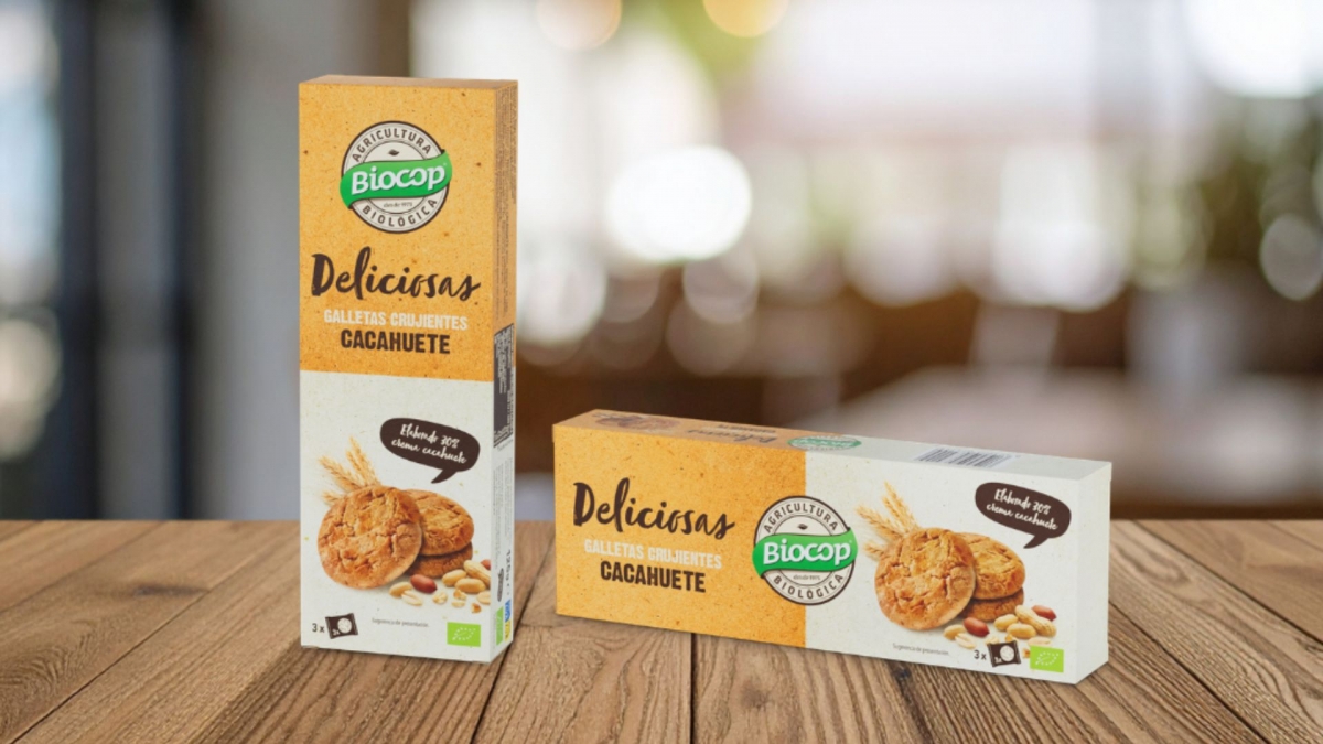 Biocop presenta las nuevas Deliciosas Crujientes Cacahuete