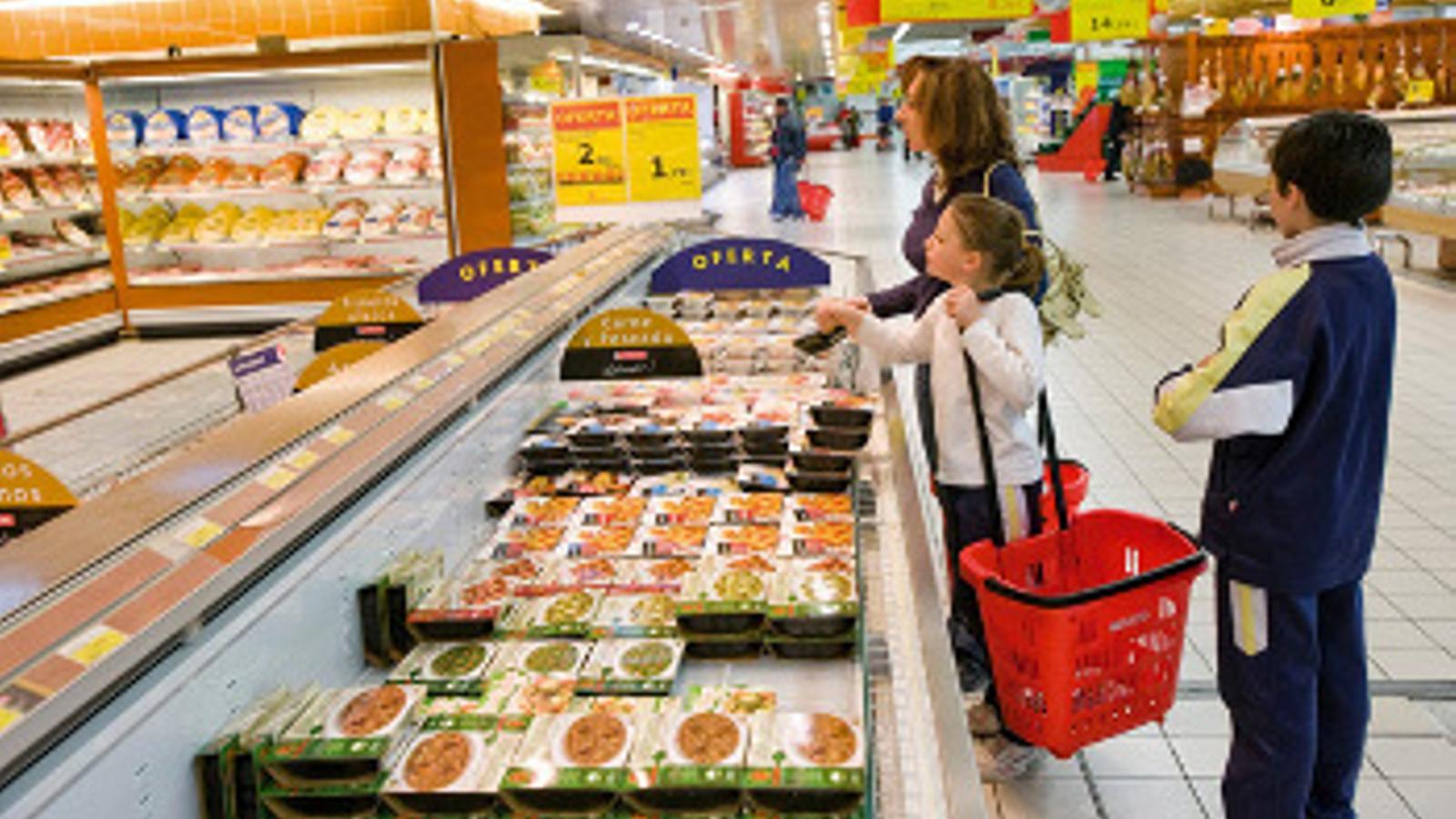 Las ventas en gran consumo crecerán el 2,1% al cierre de 2015