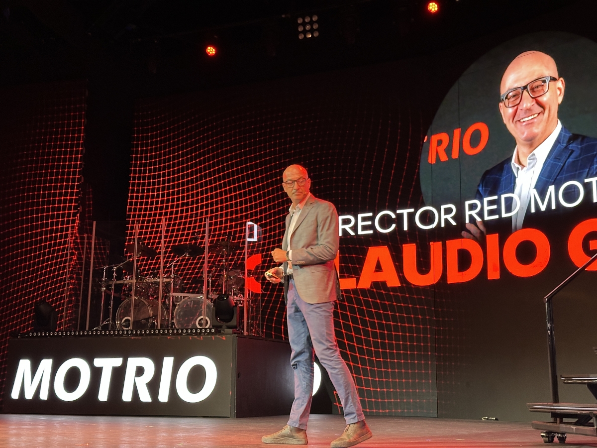 Claudio Guella, director de la red Motrio a nivel mundial, durante la II Convención de Talleres Motrio.