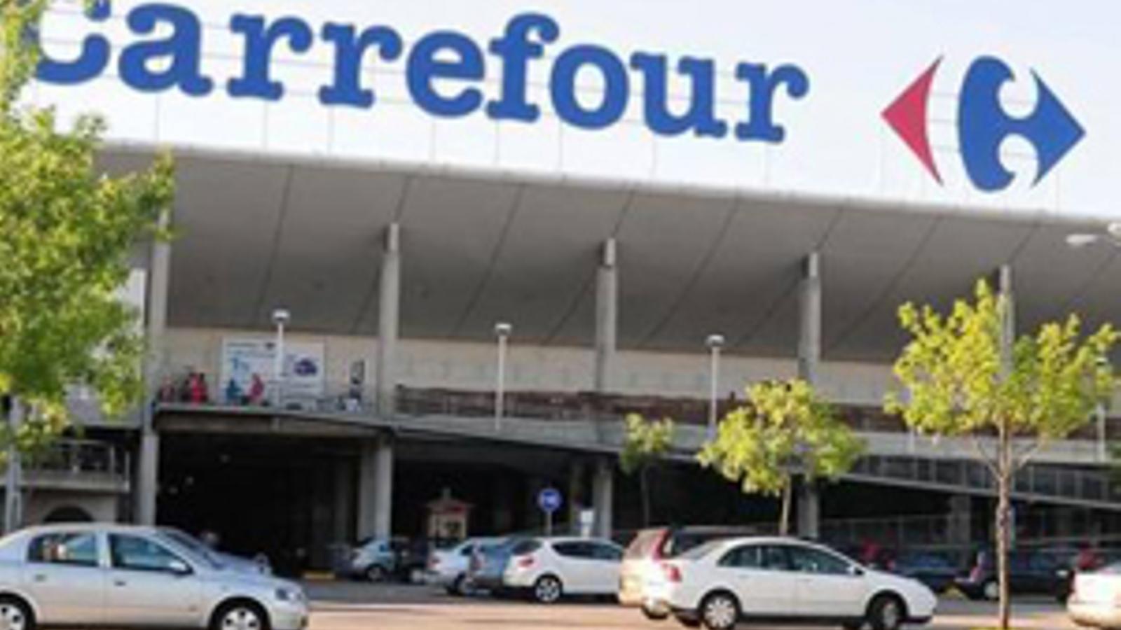Imagen de un hipermercado Carrefour - 