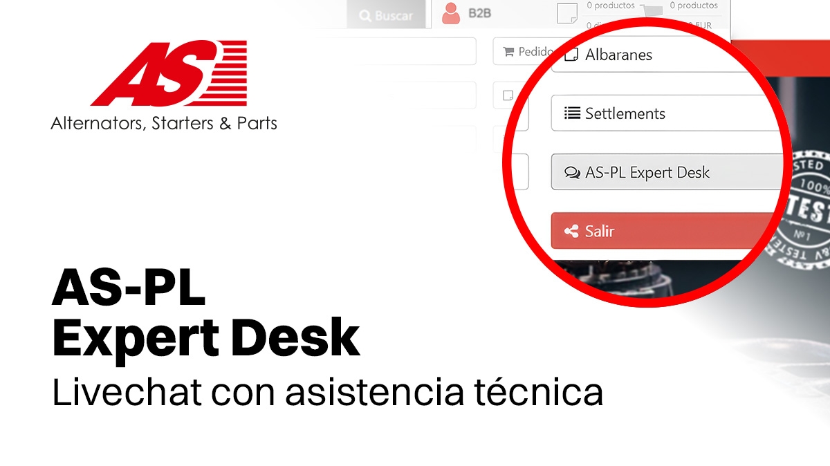 Expert Desk, el nuevo canal de asistencia técnica para talleres de AS-PL
