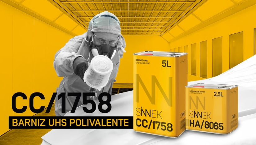Sinnek amplía las opciones de catalización de su barniz UHS CC/1758